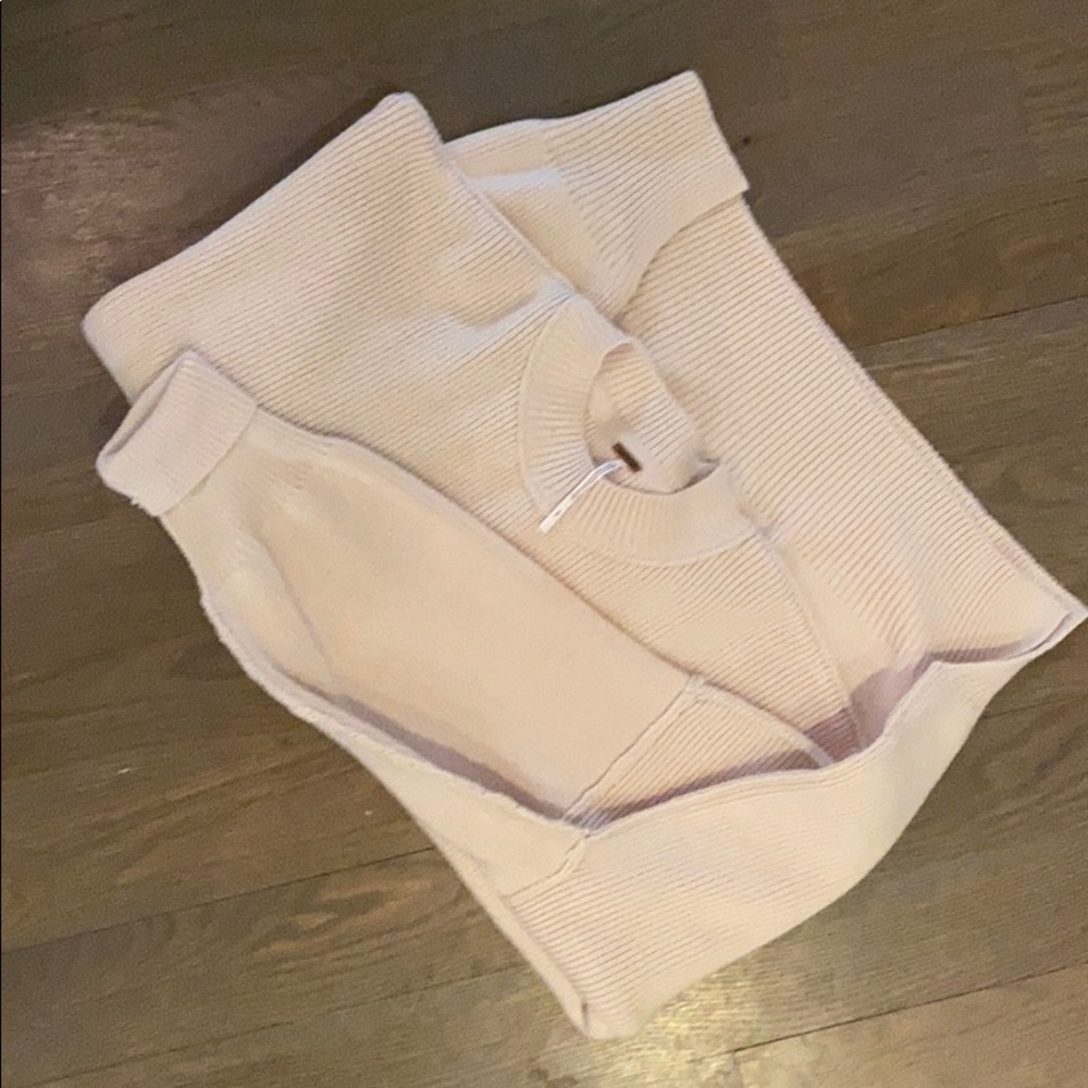 Free People Easy Street Tunic, Sand - size Sm